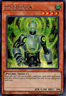 [遊戲王亞英] ES02-AE006 / 念力阻擋者 / サイキック・ブロッカー / Psychic Blocker / SER