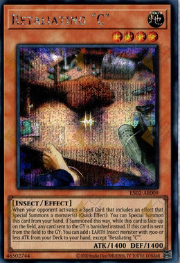 [遊戲王亞英] ES02-AE009 / 應戰的G / 応戦するＧ / Retaliating "C" / SER