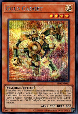 [遊戲王亞英] ES02-AE012 / 金色齒輪 / ゴールド·ガジェット / Gold Gadget / SER