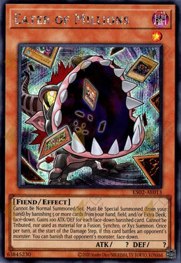 [遊戲王亞英] ES02-AE013 / 百萬喰之暴食獸 / 百萬喰らいのグラットン / Eater of Millions / SER
