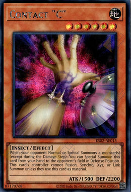 [遊戲王亞英] ES02-AE015 / 接觸的G / 接触するG / Contact "C" / SER