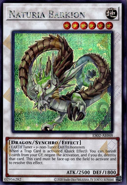 [遊戲王亞英] ES02-AE048 / 自然神龍 / ナチュル·パルキオン / Naturia Barkion / SER