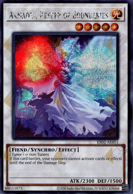 [遊戲王亞英] ES02-AE051 / 幻層的守護者 阿爾瑪迪斯 / 幻層の守護者アルマデス / Armades, Keeper of Boundaries / SER