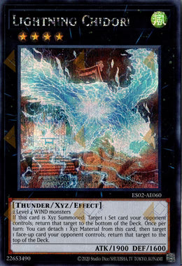 [遊戲王亞英] ES02-AE060 / 電光千鳥 / 電光千鳥 / Lightning Chidori / SER