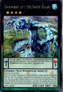 [遊戲王亞英] ES02-AE069 / 液狀巨人 大太極 / 液状巨人ダイダラタント / Daidaratant the Ooze Giant / SER