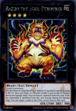 [遊戲王亞英] ES02-AE071 / 食魂魔獸 巴斯 / 魂喰魔獣 バズー / Bazoo the Soul-Devourer / SER