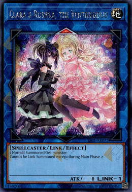 [遊戲王亞英] ES02-AE072 / 副話術士庫拉拉&露希卡 / 副話術士クララ&ルーシカ / Clara & Rushka, the Ventriloduo / SER