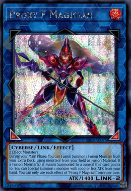 [遊戲王亞英] ES02-AE075 / 代理F魔術師 / プロキシー・F・マジシャン / Proxy F Magician / SER