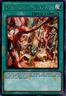 [遊戲王亞英] ES02-AE083 / 魔法族之里 / 魔法族の里 / Secret Village of the Spellcasters / SER