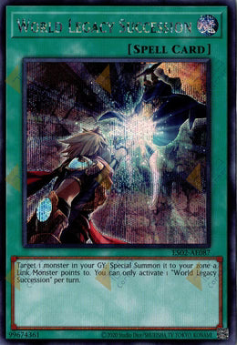 [遊戲王亞英]  ES02-AE087 /  星遺物之繼承者 / 星遺物を継ぐもの / World Legacy Succession / SER