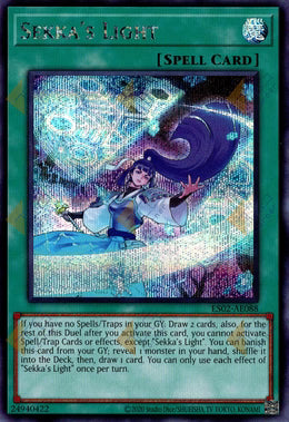 [遊戲王亞英]  ES02-AE088 / 雪花之光 / せっかのひかり / Sekka's Light / SER