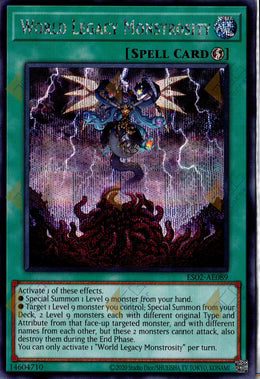 [遊戲王亞英] ES02-AE089 / 星遺物的胎導 / 星遺物の胎導 / World Legacy Monstrosity / SER