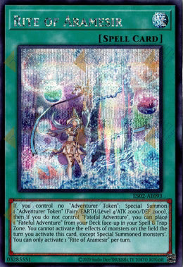 [遊戲王亞英] ES02-AE093 / 阿拉梅西亞之儀 / アラメシアの儀 / Rite of Aramesir / SER