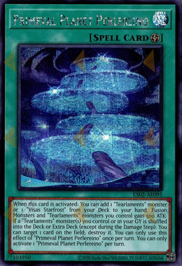 [遊戲王亞英] ES02-AE095 / 壹世壞 珍珠世界 / 壱世壊＝ペルレイノ / Primeval Planet Perlereino / SER