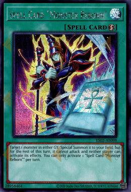 [遊戲王亞英] ES02-AE098 / 魔法卡「死者蘇生」/ マジックカード「死者蘇生」/ Spell Card "Monster Reborn" / SER