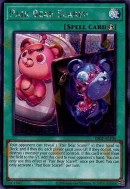 [遊戲王亞英] ES02-AE106 / 恐依的配對熊!! / 恐依のペアルックマ！！ /Pair Bear Scare!! / SER