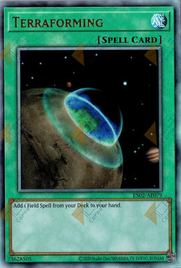 [遊戲王亞英] ES02-AE079 / 場地傳送 / テラ·フォーミング / Terraforming / UTR