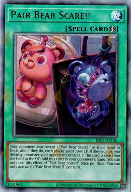 [遊戲王亞英] ES02-AE106 / 恐依的配對熊!! / 恐依のペアルックマ！！/Pair Bear Scare!! / UTR