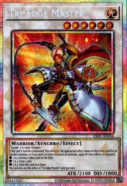 [遊戲王亞英] ES02-AE056 / 三刃大師 / トライエッジ・マスター  / Tri-Edge Master / PSER