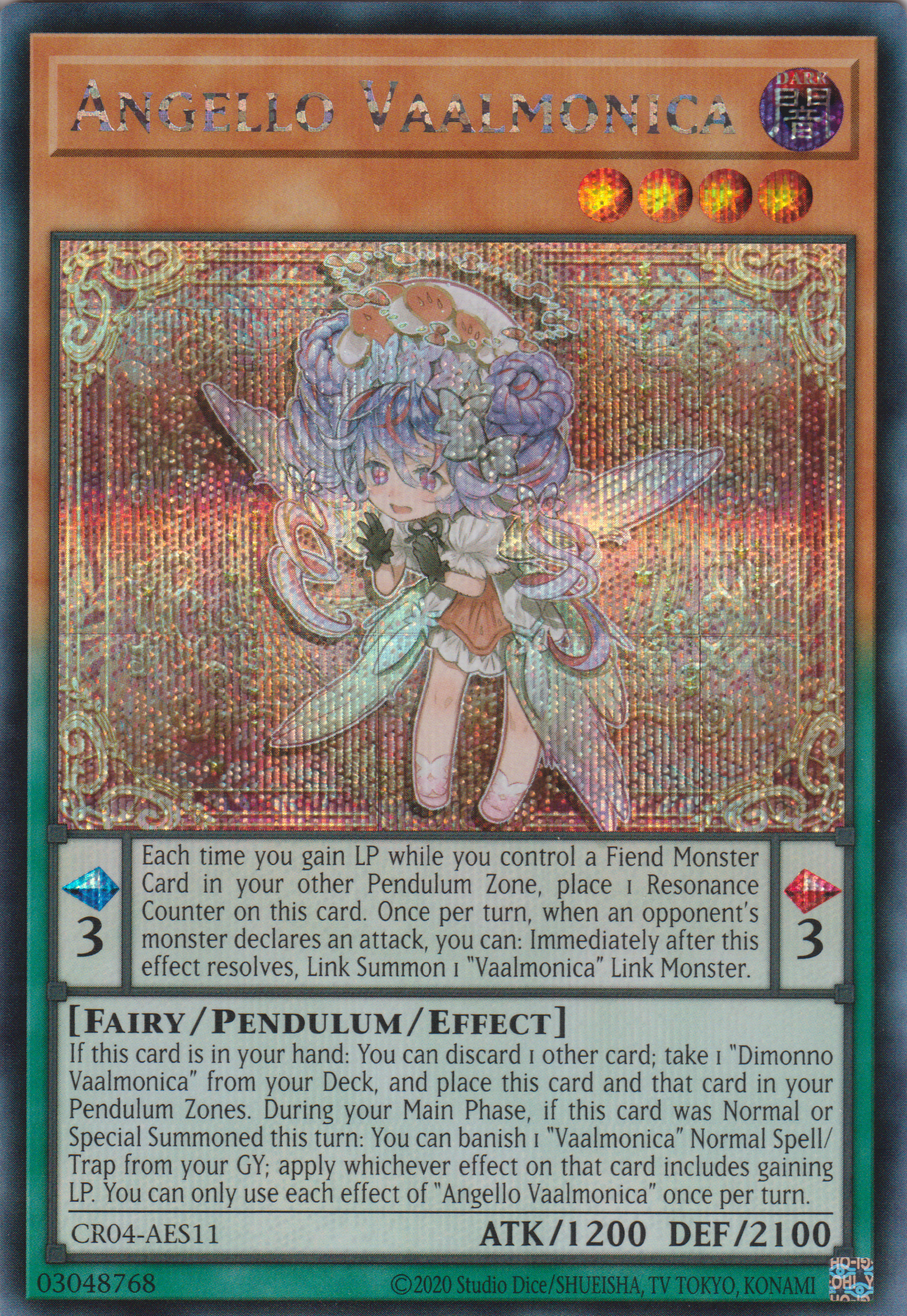 [遊戲王亞英版] 聖邪璃琴 天使之聲 / 天使の聲 / ANGELO VALMONICA-Trading Card Game-TCG-Oztet Amigo