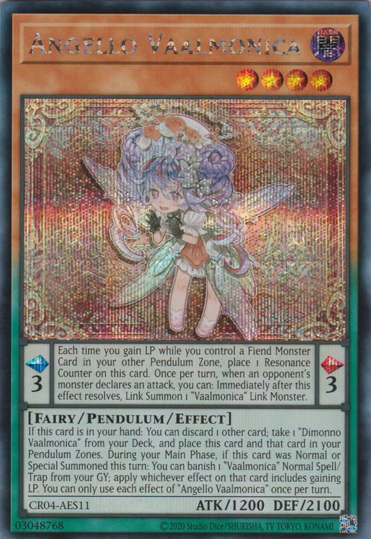 [遊戲王亞英版] 聖邪璃琴 天使之聲 / 天使の聲 / ANGELO VALMONICA-Trading Card Game-TCG-Oztet Amigo