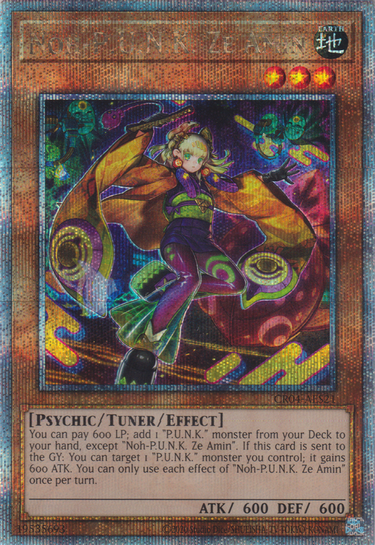 [遊戲王亞英版] NO P.U.N.K. 世阿彌 / NO-P.U.N.K.セアミン / NOH-P.U.N.K. ZE AMIN-Trading Card Game-TCG-Oztet Amigo