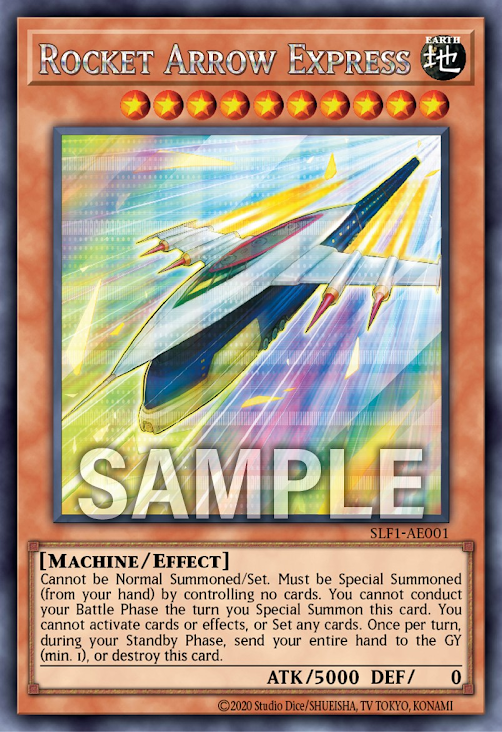 [遊戲王亞英版] 爆走特急 火箭飛矢 / 爆走特急ロケット·アロー / Rocket Arrow Express-Trading Card Game-TCG-Oztet Amigo