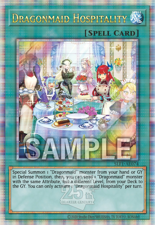 [遊戲王亞英版] 龍女僕之盡心 / ドラゴンメイドのお心づくし / Dragonmaid Hospitality (副本)-Trading Card Game-TCG-Oztet Amigo