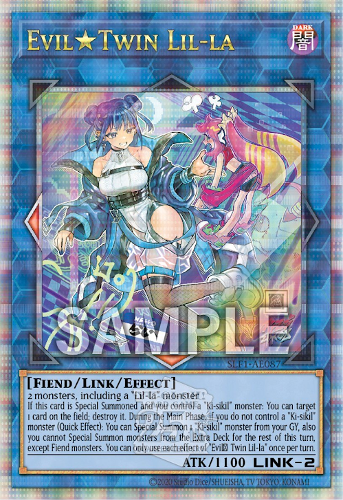 [遊戲王亞英版] Evil★Twin 里菈/ Evil★Twin リィラ / Evil★Twin Lil-la-Trading Card Game-TCG-Oztet Amigo