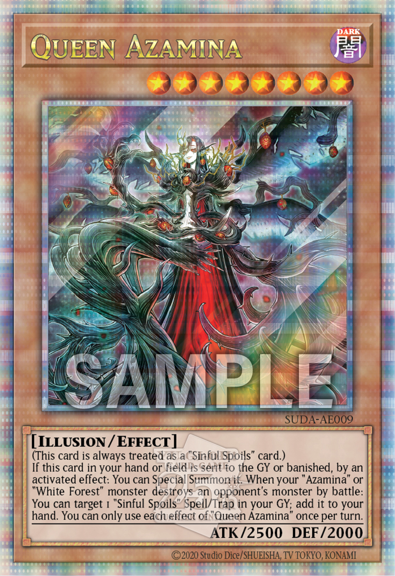[遊戲王亞英版] 聖徒妖魔 / アザミナの妖魔 / Queen of the Azamina – OA Card(Oztet Amigo)