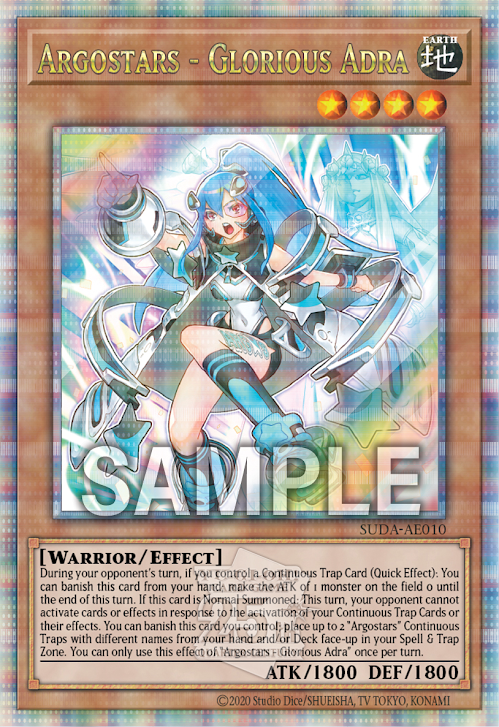 [遊戲王亞英版] ARG☆S 榮冠的阿德拉 / ARG☆S-栄冠のアドラ / ARG☆S - Adra the Laurels-Trading Card Game-TCG-Oztet Amigo