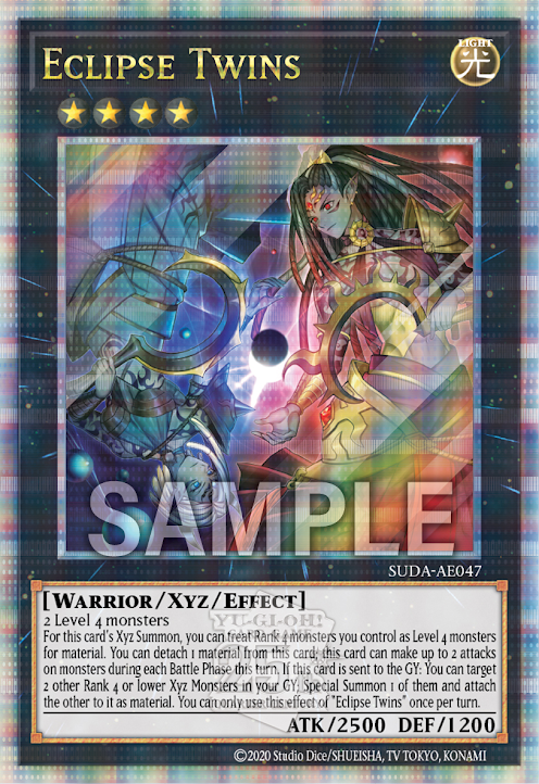 [遊戲王亞英版]蝕之雙仔 /蝕の双仔/Twins of the Eclipse-Trading Card Game-TCG-Oztet Amigo