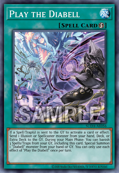 [遊戲王亞英版]迪亞貝魯之戲/ プレイ・ザ・ディアベル/Play the Diabell-Trading Card Game-TCG-Oztet Amigo