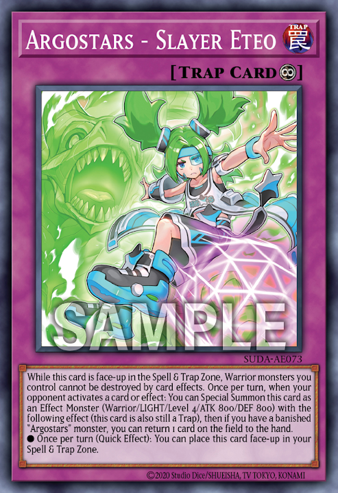 [遊戲王亞英版]ARG☆S 屠龍的艾特歐/ARG☆S-屠龍のエテオ/ARG☆S - Eteo the Dragon Slayer-Trading Card Game-TCG-Oztet Amigo