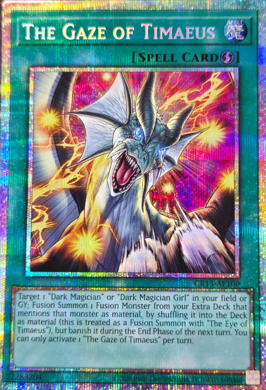 [遊戲王亞英] CR13-AE100 / 迪馬歐斯之眼光 / ティマイオスの眼光 / The Gaze of Timaeus / PSER