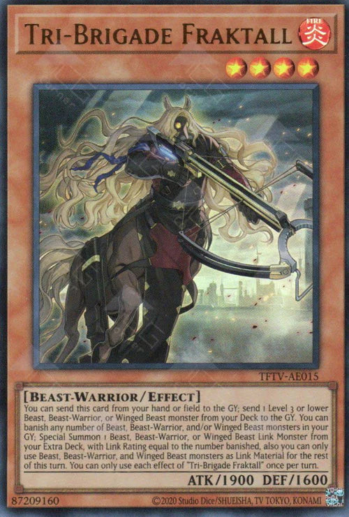 [遊戲王亞英] 鐵獸戰線 佛克托 / 鉄獣戦線 フラクトール / Tri-Brigade Fraktall