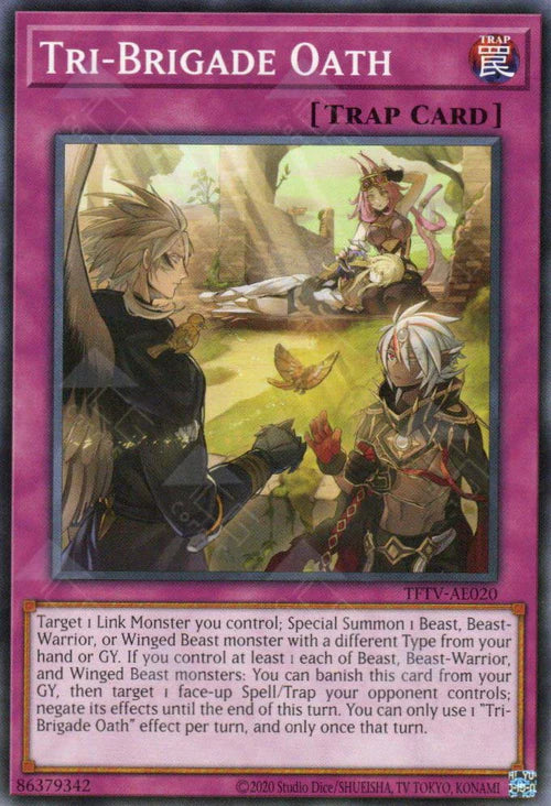 [遊戲王亞英] 鐵獸的血盟 / 鉄獣の血盟 / Tri-Brigade Oath