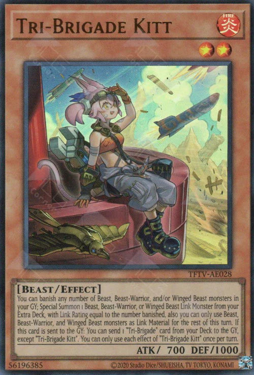 [遊戲王亞英] 鐵獸戰線 琪特 / 鉄獣戦線 キット / Tri-Brigade Kitt