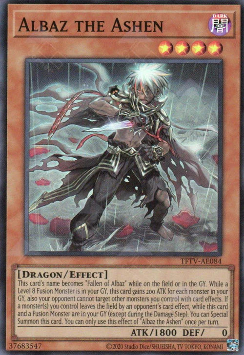 [遊戲王亞英] 灰燼的阿布思 / 灰燼のアルバス / Albaz of the Ashes