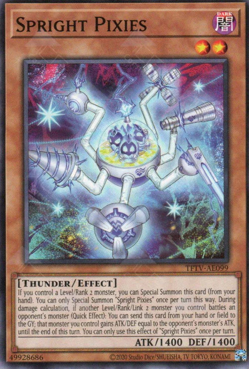 [遊戲王亞英] 雷精靈 小精怪 / スプライト・ピックシーズ/ Spright Pixies