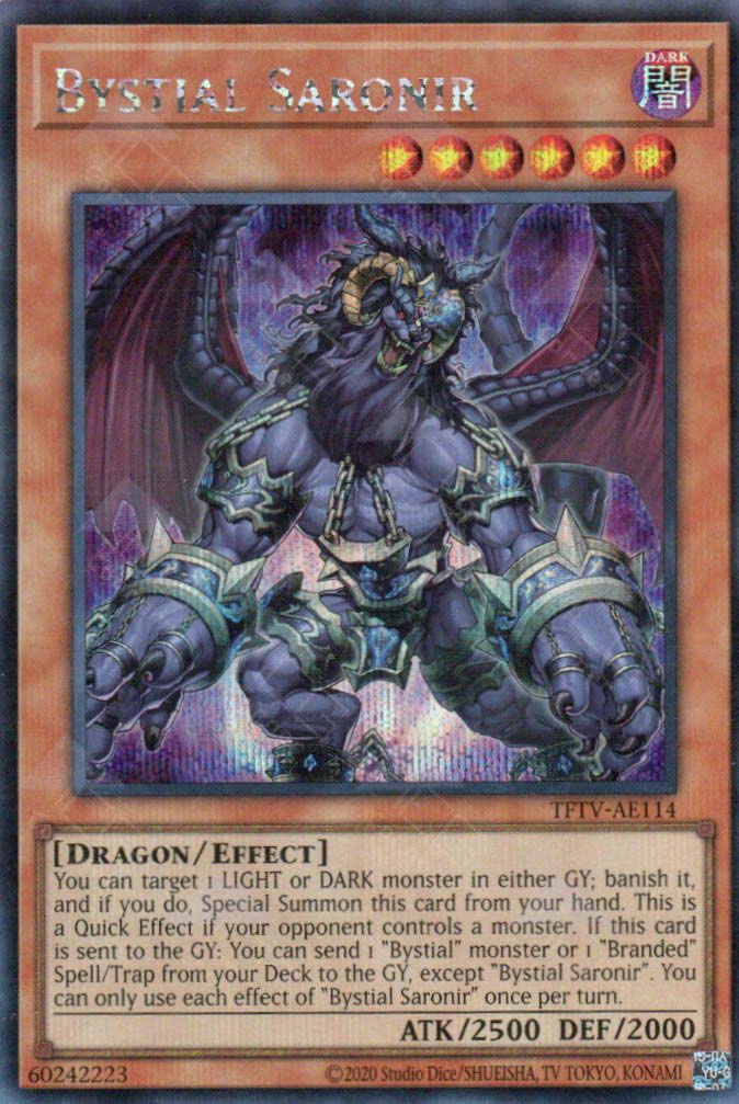 [遊戲王亞英] 深淵之獸 薩羅尼爾 / 深淵の獣サロニール / Byssted Saronir