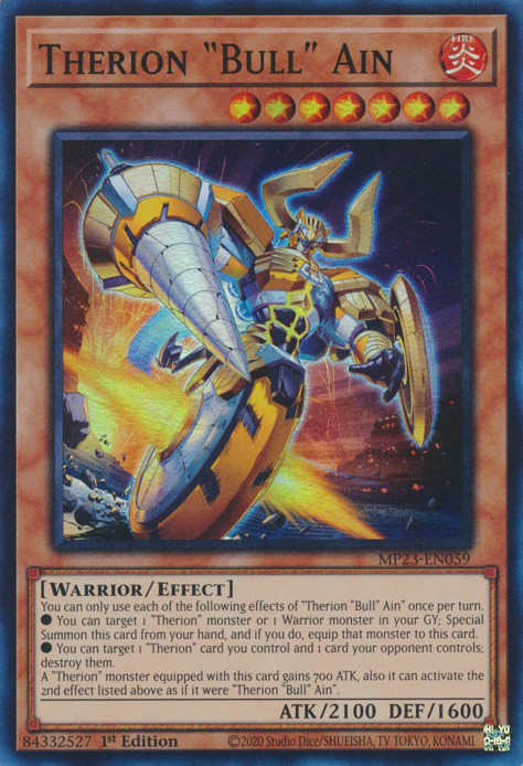 [遊戲王亞英] 獸機神 "公牛" 金牛 / セリオンズ"ブルズ"アイン / Therions' "Bulls" Ain