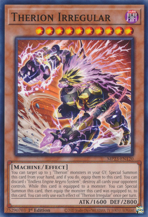 [遊戲王亞英] 獸機神 非正規者 / セリオンズ・イレギュラー / Therions' Irregular