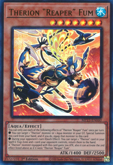 [遊戲王亞英] 獸機神 "躍魚" 雙魚 / セリオンズ"リーパー"ファム / Therion "Reaper" Fum