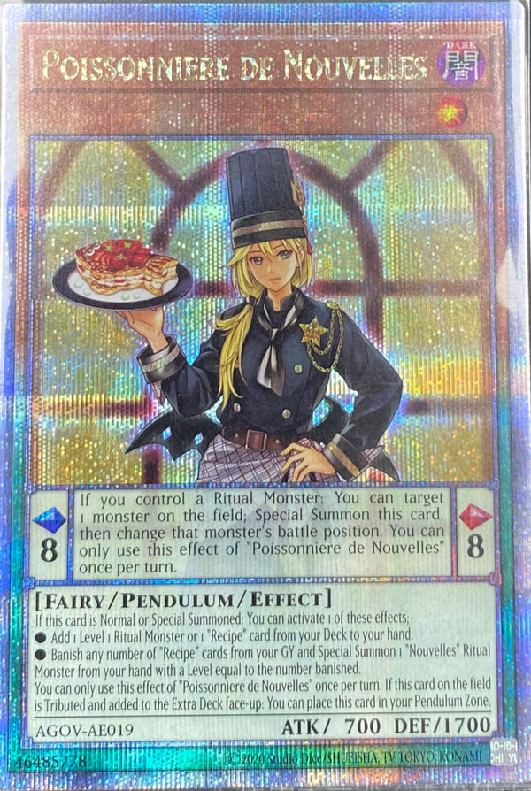 [遊戲王亞英版] 魚料理 新潮廚師 / ポワソニエル・ド・ヌーベルズ / Poissoniere de Nouvelles