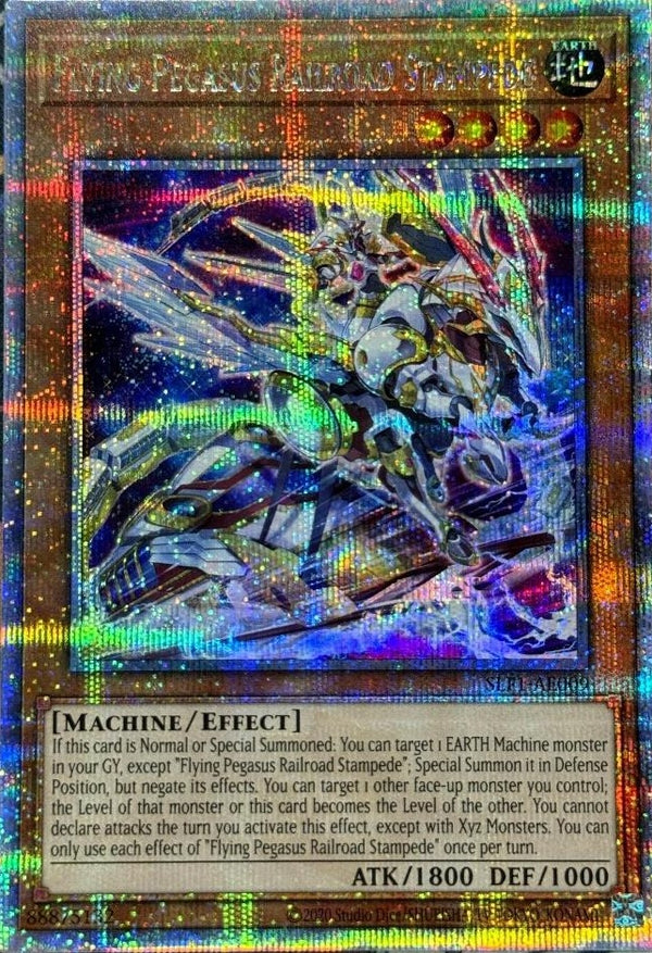 [遊戲王亞英版] 爆走軌道沖天飛馬 / 爆走軌道フライング·ペガサス / Flying Pegasus Railroad Stampede