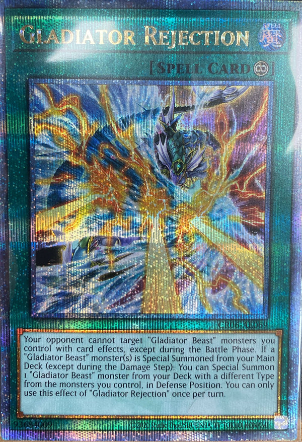 [遊戲王亞英版]劍鬥排斥波 /Gladiator Rejection