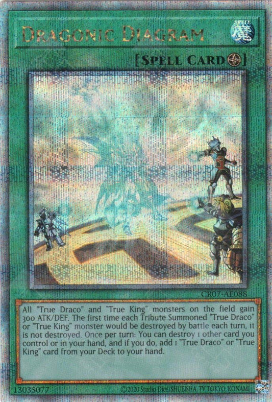 [遊戲王亞英版]龍陣 略圖D /ドラゴニックD/ Dragonic Diagram