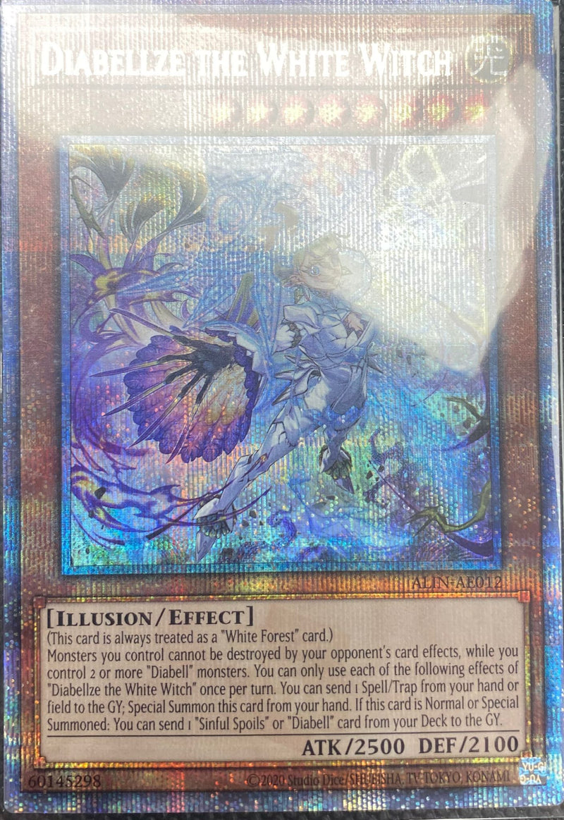 [遊戲王亞英版]白魔女迪亞貝魯澤/白魔女ディアベルゼ /Diabellze the White Witch