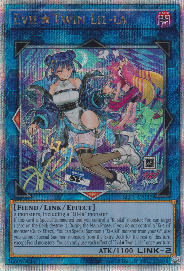 [遊戲王亞英版] Evil★Twin 里菈/ Evil★Twin リィラ / Evil★Twin Lil-la QCSER ALT-Trading Card Game-TCG-Oztet Amigo